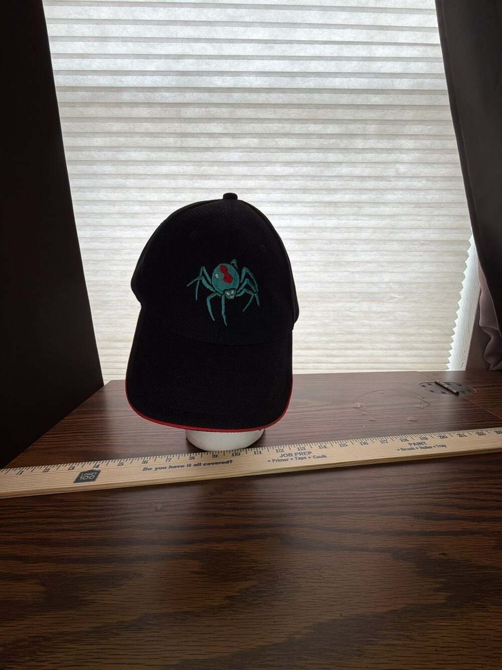 Venom Black Spider Embroidered Adjustable Baseball Cap Hat